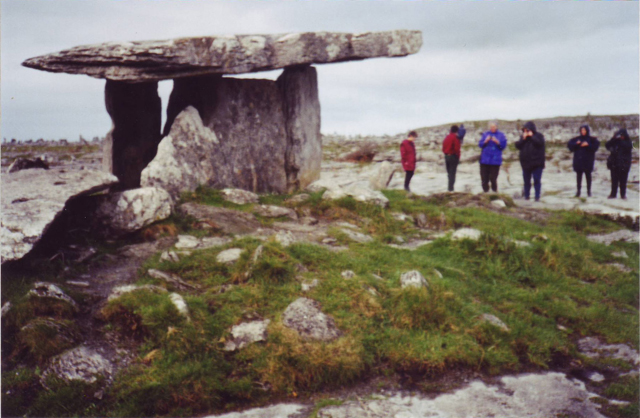 Dolmen on The Burren of Clare